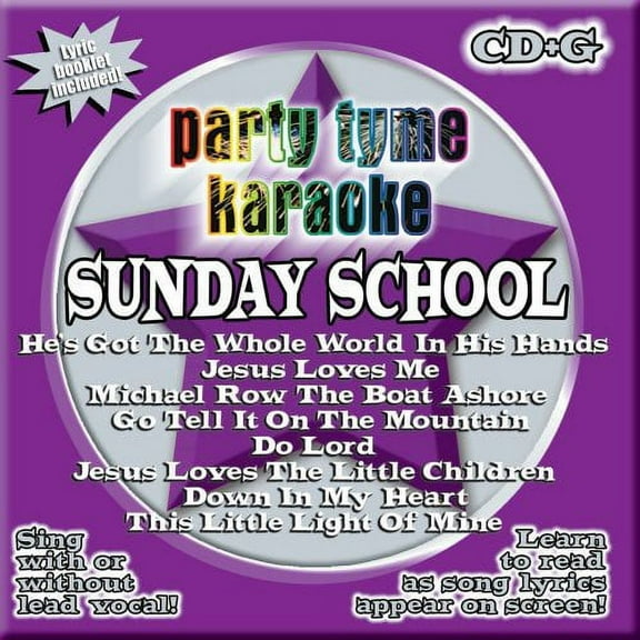 Various Artists - Party Tyme Karaoke: Sunday School - Christian / Gospel - CD