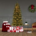 thumbnail image 5 of Haute Decor 7 Foot Pre Lit Asheville Slim Christmas Tree, White LED Lights, 5 of 5
