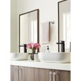 thumbnail image 3 of Amerock Esquire Polished Nickel/Stainless Steel 9 inch (229mm) Towel Bar, 3 of 7