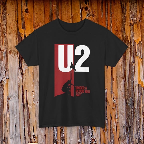 U2 Under a Blood Red Sky Band Music T-shirt