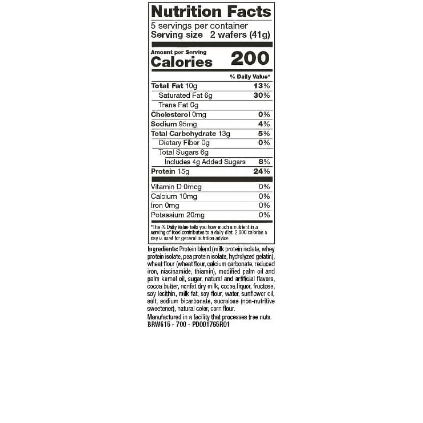 Inspire Square Protein Wafers by Bariatric Eating - Raspberry Size: 3-Pack