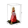 thumbnail image 2 of Versatile Deluxe Clear Acrylic Display Case - Medium Rectangle Box with Yellow Risers 8" x 6" x 14" (A092-YR), 2 of 2
