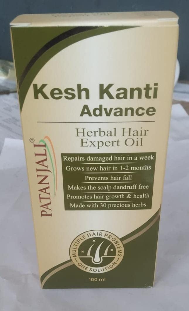 Patanjali Kesh Kanti Herbal Hair Expert Oil - 100Ml 