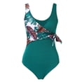 thumbnail image 3 of Gibobby Trajes de Baño Mujer 2022 diseños personalizados Bikinis mujer traje de baño ropa de playa Bikini chica traje de baño(Verde,XL), 3 of 5