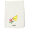 thumbnail image 2 of Betsy Drake Suphur Butterfly Guest Towel Set of 2, 2 of 3