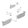 thumbnail image 3 of Mirror Car Interior Rearview Mirror Wide Angle Viewing OEM Standard 8148Y7 Car Inside Mirror Replacement for C3 I C4 I C5 I II, 3 of 7