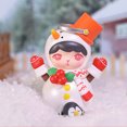 thumbnail image 5 of Colección de cajas ciegas de la serie navideña de conejitos de POP MART, lindas muñecas de acción para decoración de escritorio, juguetes kawaii, regalos navideños para amigos, 5 of 5