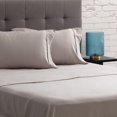 thumbnail image 3 of Safdie & Co. Premium Ultra Soft Bedding Sheet Set 4PC King Solid Taupe, 3 of 4