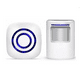 thumbnail image 1 of Sensor Movimiento Timbre Con Campana Timbre Blanco con Azul, 1 of 5