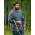 thumbnail image 2 of Legendary Whitetails Men's Tough as Buck Double Layer Thermal Henley Shirt, 2 of 4