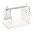 thumbnail image 1 of Percha de mesa para pájaros, soporte de entrenamiento de metal para cacatúas, agapornis y periquitos. Blanco, 1 of 8