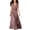 Pink, variant on YuXingFu Womens Plus Size Cotton Dresses Maxi Collared Plus Size Womens Dress Sleeveless Button Long Casual Summer Black S
