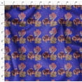 thumbnail image 4 of Soimoi Tissu en Voile de Coton Rose Imprimé Floral Roses & Ranunculus au Mètre 42 Pouces de Large, 4 of 6