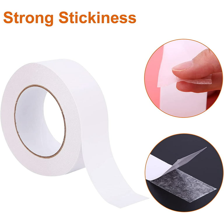 1.5 Inch Double Sided Tape, Ultra-Thin and High Adhesive Tape, for