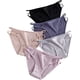 thumbnail image 1 of Ropa interior de algodón para mujer Bragas de bikini Calzoncillos de cobertura completa de espalda suave Paquete de 4, 1 of 7