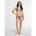 thumbnail image 2 of Time and Tru Women's Bead Shell Stitch Tie Swim Bottoms, Sizes XS-XL, 2 of 5