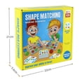 thumbnail image 3 of WLOELOEW multicolor Shape Matching Game Color Sensory Educational Toy Education Parent-Child Interaction Rules To Cultivate Concentration Training, 3 of 9