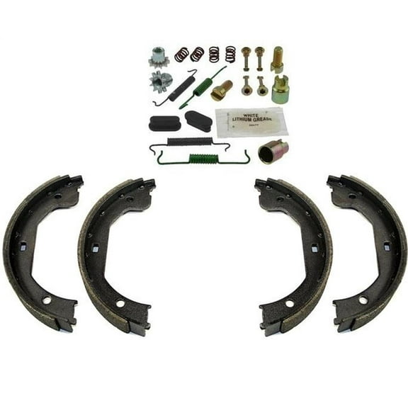 Emergency Parking Brake Shoe Set With Springs Brake B877 For 05-10 Ford Escape