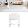thumbnail image 1 of Tabouret Roulant Bas avec Roues, Tabouret Bas 13 Po Rotatif à 360 avec Roues, Chaise Tabouret Roulant Basse en Cuir PU, Tabouret Roulant pour Maison Bureau Garage Boutique, 1 of 7