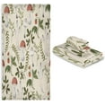 thumbnail image 7 of GZHJMY Mushroom Pattern Towel Set of 3, Ultra Soft and Absorbent Bath Towels for Bathroom Sports Gym Swim Spa Beach (1 Bath Towel, 1 Hand Towel & 1 Washcloth), 7 of 7