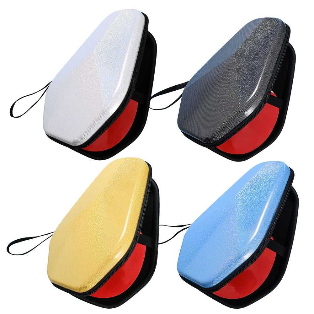 Splihome Table Tennis Racket Bag Eva Hard Shell Table Tennis Paddle Box Case Storage Bag