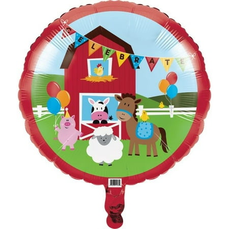 Access Farmhouse Fun Metallic Balloon, 1 Ct