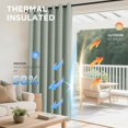 thumbnail image 4 of Cortinas opacas Joydeco Burg, 100% opacas, 132 x 213 cm, 2 paneles, 4 of 9