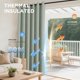 thumbnail image 4 of Cortinas opacas Joydeco Burg 100% opacas de 132 x 183 cm de ancho, 4 of 9