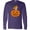 Purple, variant on Inktastic Halloween Chihuahua Pumpkin Long Sleeve T-Shirt