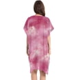 thumbnail image 3 of Pink Starry Sky Women's Swimwear Cover Up Summer Cardigan Beach Pool Cover Up Loose for Swimsuits Casual Wear, 3 of 7