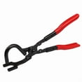 thumbnail image 2 of Car Exhaust Rubber Pad Pliers Exhaust Hanger Removal Puller Heavy Duty Exhaust Pipe Rubber Gasket Removal Plier Tool,1 * Exhaust Removal Plier,Black & Red, 2 of 8