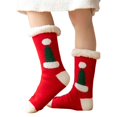 thumbnail image 2 of Zhangnan Womens Winter Fuzzy Socks Warm Plush Thermal Crew Cabin Slipper Socks Christmas Holiday Gift Cozy Soft Home Bed Socks-17, 2 of 2