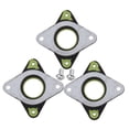 thumbnail image 3 of MERRYHAPY 3Pcs Heavy Duty Anti Vibration Motor Vibration Damper Silver, 3 of 5