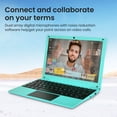 thumbnail image 3 of CHIBBS Kids' Portable Laptop Computer Powered by Windows 11 Intel, 8gb Ram+ 128gb Rom, 10.1" Inch Personal Laptop Computer, HDMI, USB, Bluetooth, Wi-Fi, - Blue, 3 of 9