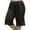 Black, variant on Women's Lace Trim Culotte Slip Snip-it Pettipants Bottom Split Skirt Bloomers Lingerie Satin Pant Slip
