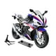 thumbnail image 2 of Simulación de modelo de motocicleta a escala 1:10, colección, creatividad con sonido y juguete de ligero para niños regalos de niñas para niñas con soporte, 2 of 8