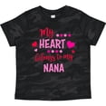 thumbnail image 3 of Inktastic My Heart Belongs to My Nana Boys or Girls Toddler T-Shirt, 3 of 5