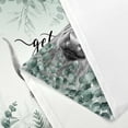 thumbnail image 5 of Cow Shower Curtain, Highland Bull Vintage Eucalyptus Sage Green Leaves Shower Curtain Set, Farmhouse Get Naked Cute Cow Teal Plant Bath Funny Animal Art Bathtub Decor with Hooks, 69X84 Inch, 5 of 5