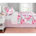 thumbnail image 6 of Mainstays 8-Piece Mint Floral Bed in a Bag, King, 6 of 7
