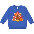 thumbnail image 2 of Inktastic Thanksgiving Cute Football Turkey Toddler Sweatshirt, 2 of 4
