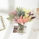 thumbnail image 5 of Wosthever Ramo de flores de hierba de trigo Artificial, 6 uds., simulación de mano pequeña y fresca, artesanía de trigo, accesorios de decoración para Plantas Artificiales blanco Wosthever HA7512-01B, 5 of 6