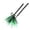 B, variant on 31.5 Inch Detachable Witch Broom, Halloween Cosplay Prop, Multi Color Gauze Witch Costume Accessory For Adult Party Masquerade Decor