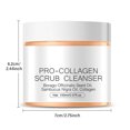 thumbnail image 2 of Exfoliante corporal, exfoliante corporal, limpiador exfoliante con colágeno pro, hidratante, fijador de la humedad, reafirmante, limpieza facial, exfoliación y peeling, exfoliante facial 3 en 1 con co, 2 of 5