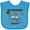 Turquoise, variant on Inktastic My Mommy Graduated and I'm Super Proud Boys or Girls Baby Bib