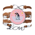 thumbnail image 1 of Animation Penguin ly Sign Bracelet Chain Rope Ornament Wristband, 1 of 3