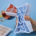 thumbnail image 5 of Silicone Ice Tray with Lid - Reusable, 15 Cubes - for Freezer, Easy Release & Fast Freezing, Home/Bar, 5 of 6