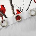 thumbnail image 4 of Castle Fairy Teens Cardinal Bird Blackout Curtains Set of 2 (52x84 Each),Merry Christmas Window Curtains,Festival Xmas Curtains and Drapes,Ultra Soft Home Decor, 4 of 6