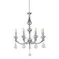 thumbnail image 5 of Bethel International Chandelier Chrome Iron & Crystal, 5 of 5