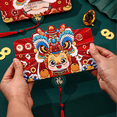 thumbnail image 4 of Large-Sized Foldable Dragon Year Red Envelope with Creative Design - Durable High-Quality Material, Traditional Feel for Holiday Gift Giving, Bulk Purchase Available for Companies & Organizations, 4 of 6
