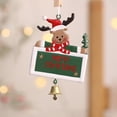 thumbnail image 4 of Adorno Navideño Colgante onlyliua Hierro Papá Noel Accesorios Colgantes para Árbol de Navidad, 4 of 6